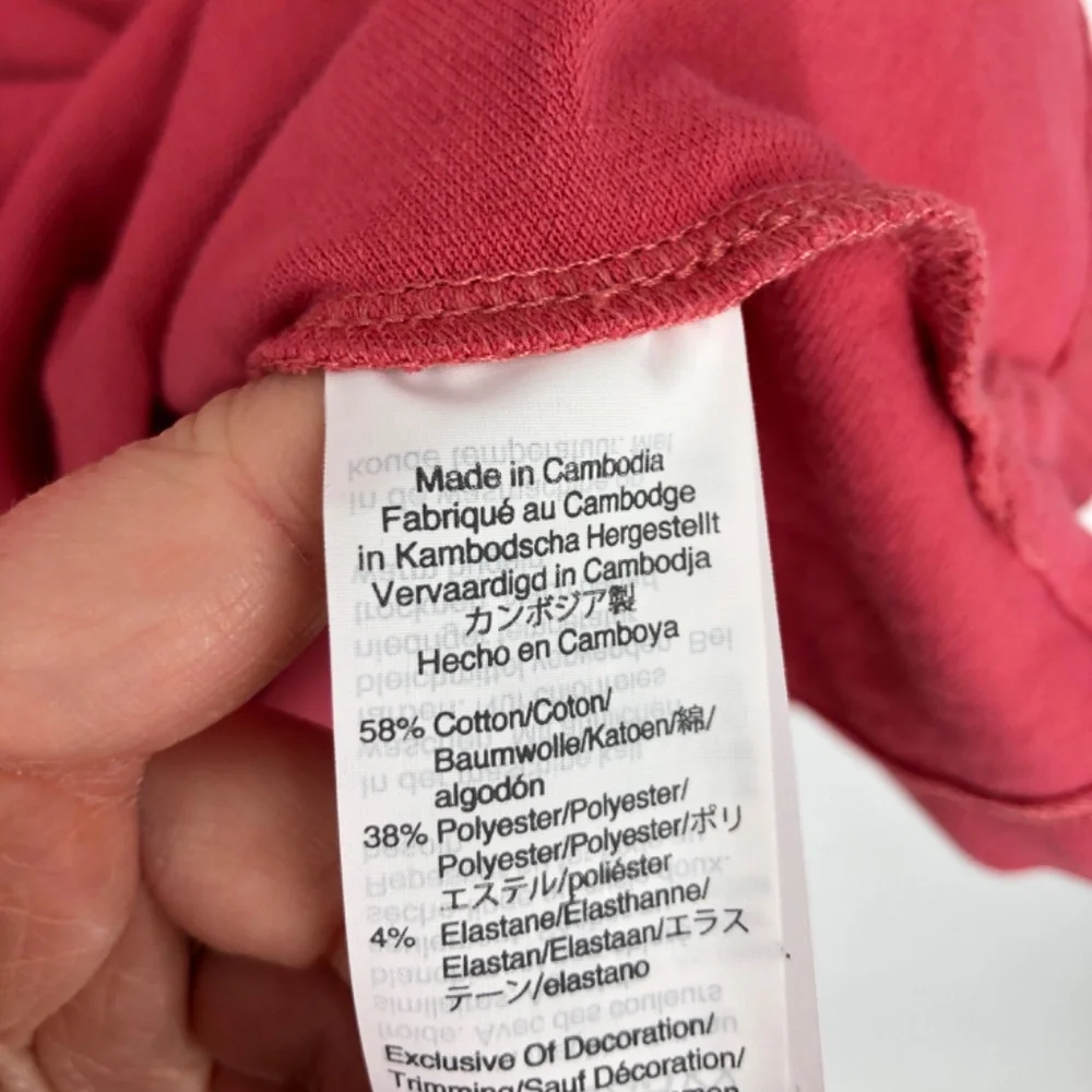 J Crew Mens Flex Pique Polo Shirt Size Large Pink‎ Short Sleeve